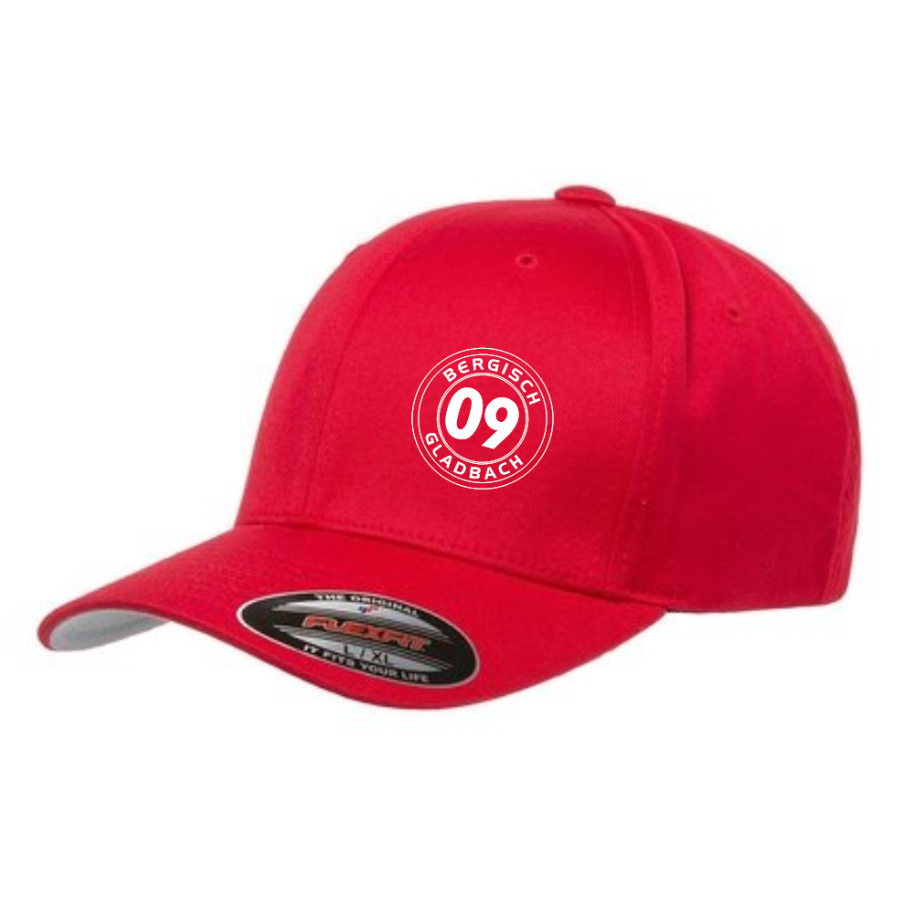 Flexfit_rot_front Flexfit Cap SV Bergisch Gladbach 09 – Bild 1