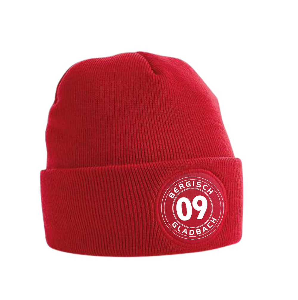 SV09_Mütze_rot SV 09 Mütze rot – Bild 1